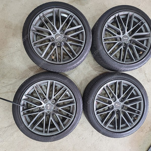 제네시스G70 18인치 정품휠+타이어(브리짓스톤 포텐자)