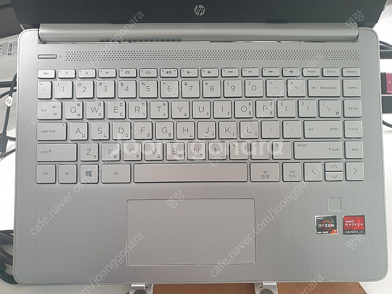 HP 14S-fq0067au 라이젠7 4700u 노트북...--2
