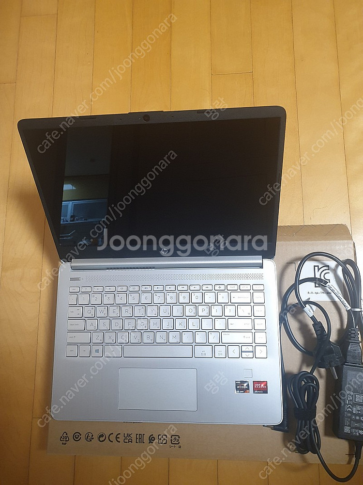 HP 14S-fq0067au 라이젠7 4700u 노트북...--4