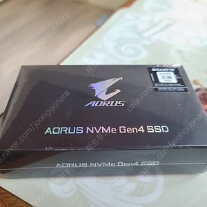 기가바이트 nvme ssd 2tb gen 4 미개봉 새상품 판매