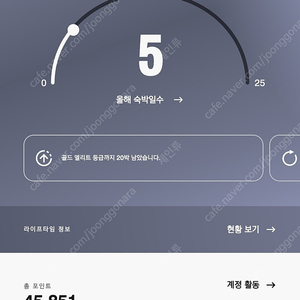 메리어트 포인틴 45000점 판매합니다 (40만원)