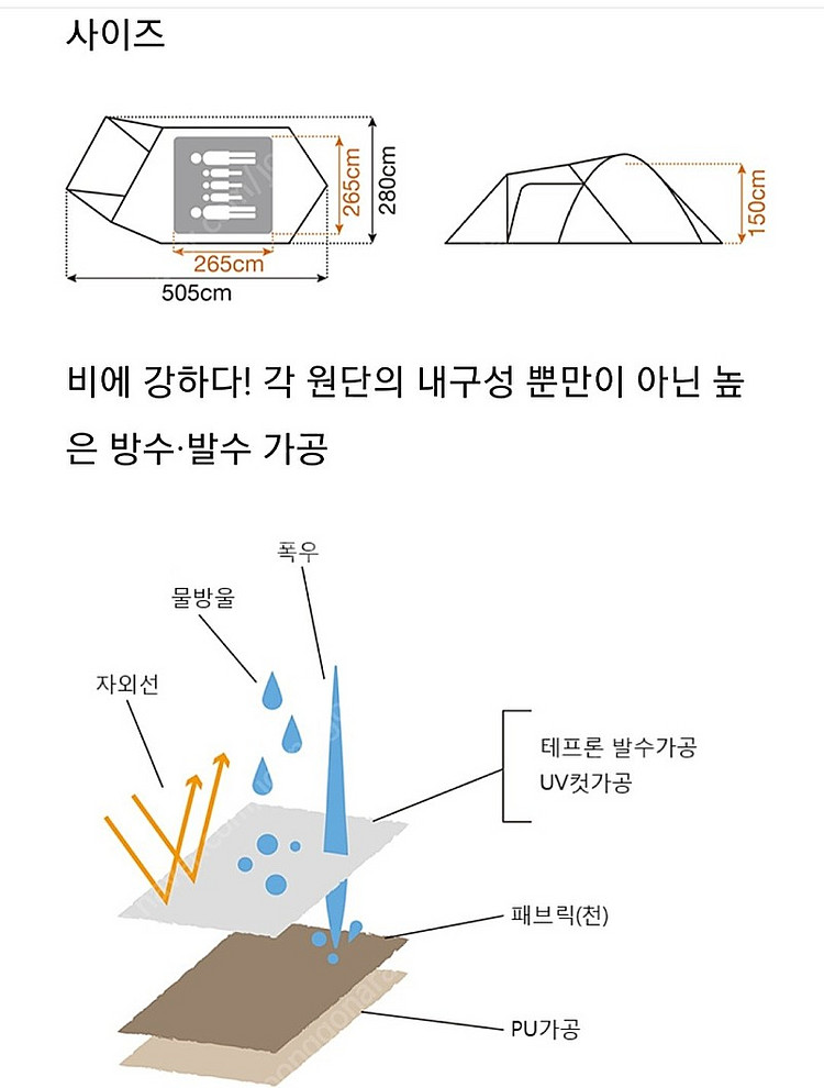 [스노우피크] 캠핑 snow peak 텐트 어메니티돔 ...--3
