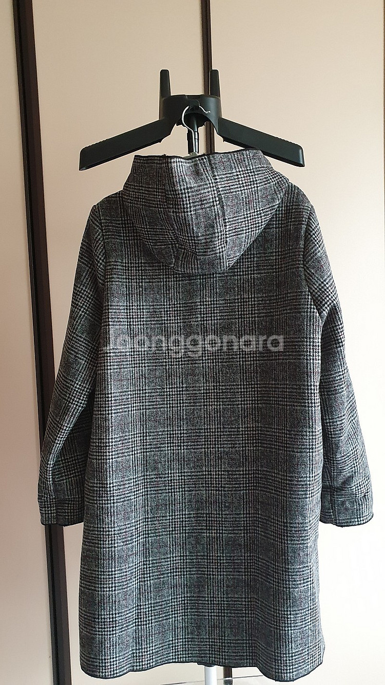 페이크퍼 후드코트--1