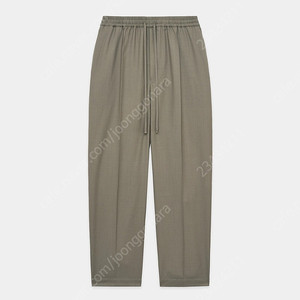 마카웨어 22ss 120s 트로피컬 울 클래식핏 이지팬츠 그레이지 2 / Markaware 120s tropical wool classic fit easy pants