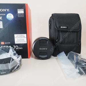 소니정품 sony 24-70gm팝니다. (22년 4월 구매, 테스트 5컷, 완전새것)