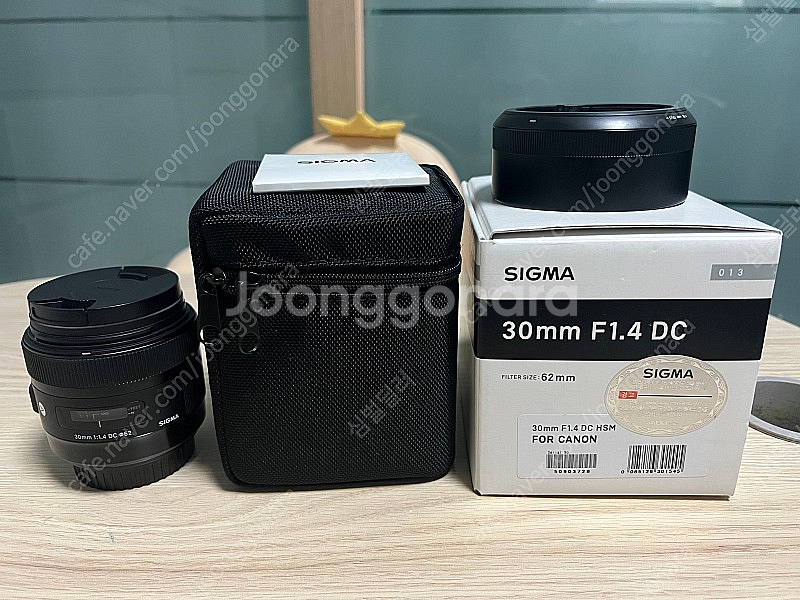 시그마 A 30mm F1.4 (캐논마운트) 아트삼식이 팝니다 [가격내림]--8