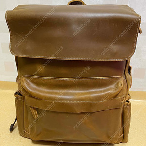 가죽 가방 백팩 15인치 노트북 수납 leather backpack 브라운 색상 bag