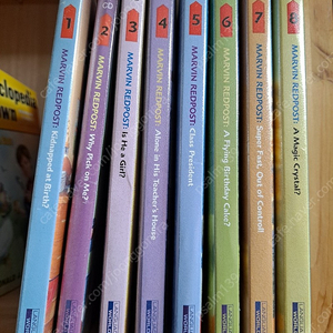 Magic tree house, Berenstain bears, spongebob squarepants, ORT, Bunnicula, Horrid Henry