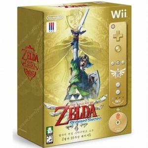 [구매]Wii 젤다의 전설 : 스카이워드 소드 25주년 한정판 미개봉 제품