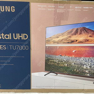 삼성 크리스탈 crystal uhd 7 series tu7000 43인치 새제품