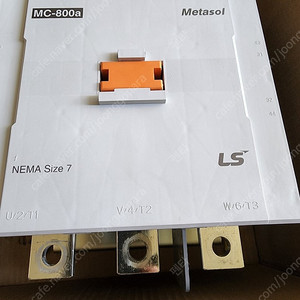 LS산전 신형메타솔 마그네트 전자접촉기 MC-800a 중고a급판매합니다