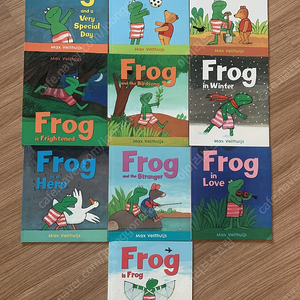 작가 Max Velthuijs 의 Frog 시리즈 10권 거의 새책 영어원서 잠수네영어 영어그림책