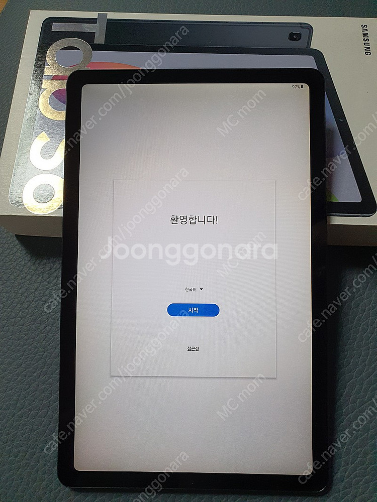 갤럭시탭 s6 lite 64gb 옥스포드그레이 팝니다--2