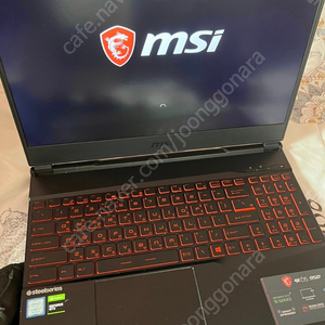 Msi 고사양 게이밍노트북 팝니다