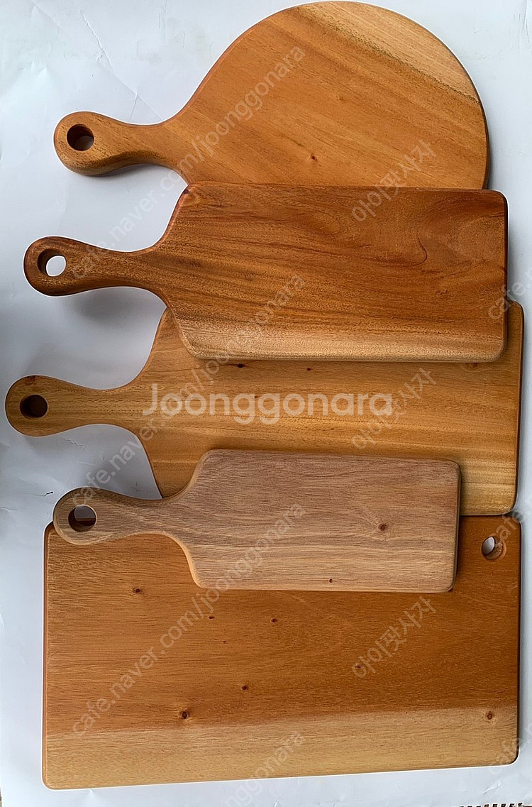 마호가니 도마 5종--0