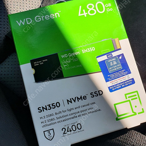 WD Green SN350 M.2 NVMe 480GB 미개봉 팝니다