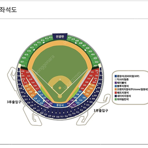 6월 24일(금) 두산vs기아 잠실야구장 3루 오렌지석 한자리 정가양도합니다