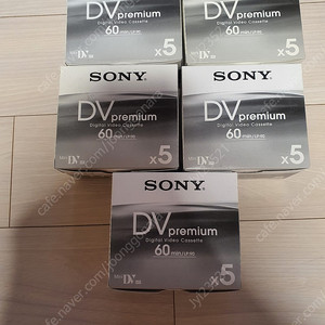 소니 6mm 캠코더 테이프 저렴하게 판매합니다 (25매)