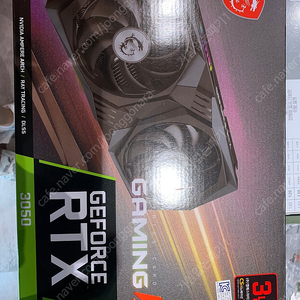 미개봉상품 MSI 지포스 RTX 3050 게이밍 X D6 8GB 트윈프로져8 그래픽카드 택포 35만 팔아요