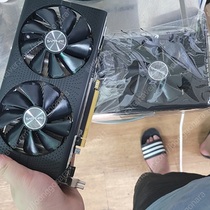 사파이어 rx580 4gb 펄스 2장