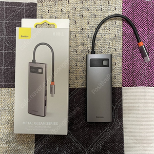 배이스어스 메탈 글림 6 in 1 C타입 허브
