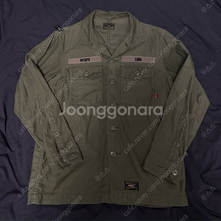 [L] 더블탭스 17ss 버즈셔츠--0