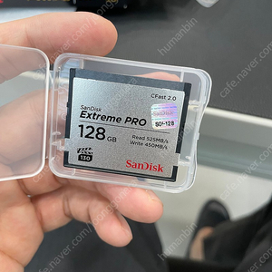 CFast 128GB SanDisk Extreme PRO 개봉만 한 새제품