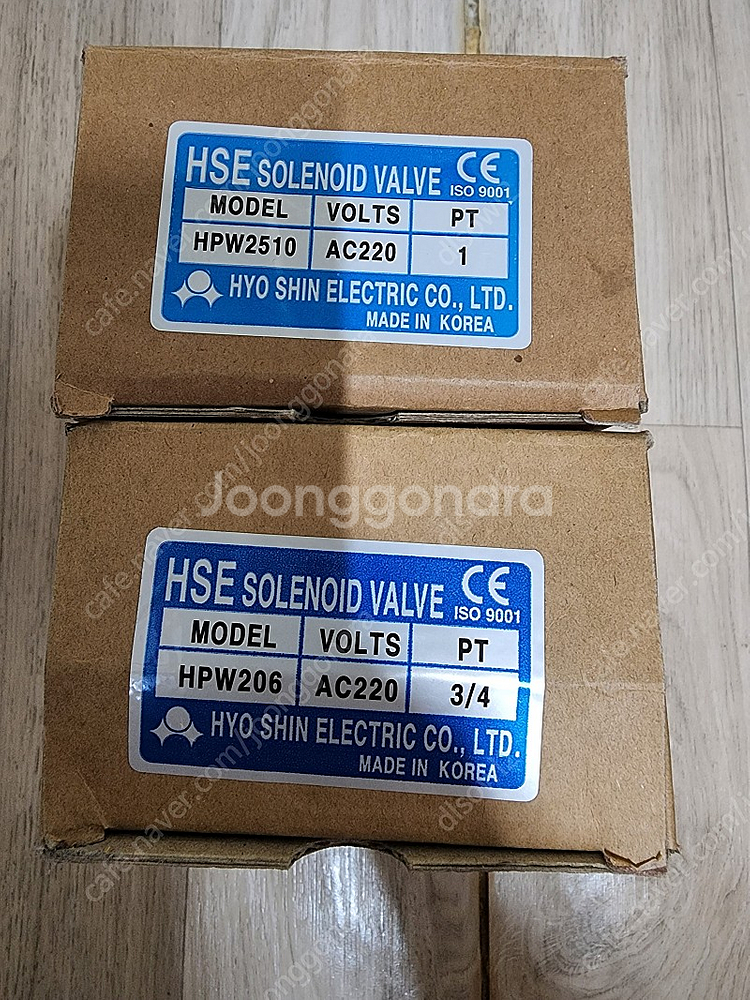 솔레노이드밸브 HPW206 AC220 3/4 , HPW...--0