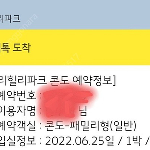 웰리힐리리조트 27평 6월25일 양도