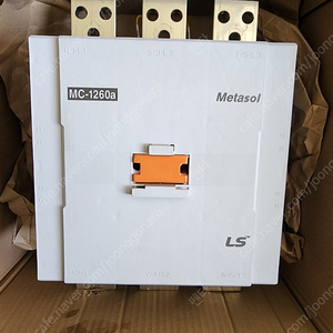 LS산전 신형 메타솔 전자접촉기 고용량 마그네트 MC-1260a 중고 a급모델 판매합니다