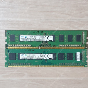 삼성 램 pc3-12800 4G x2개