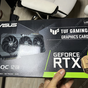 ASUS TUF Gaming 지포스 RTX 3080 O12G OC D6X 12GB