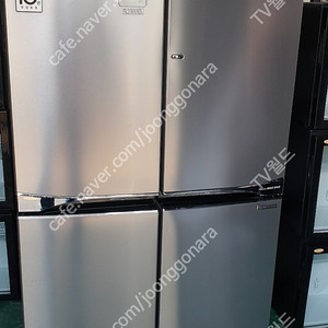 [판매] LG 메탈 4도어 671리터 냉장고 R-675HBSS 배송가능