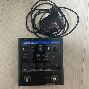 보컬 이펙터 TC Helicon Voicetone create XT