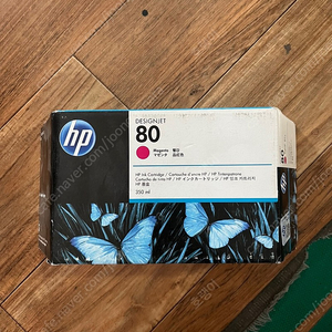 HP80 C4847A 빨강 정품잉크 판매합니다