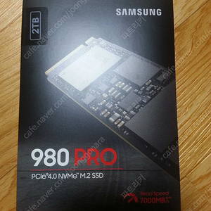 삼성 980 PRO NVMe 2TB 미개봉 국내정품 [28.5만]