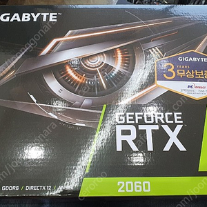 기가바이트 RTX2060 보름정도 쓴 거