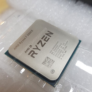 ﻿ AMD Ryzen 5800X 박스풀 제품 팝니다