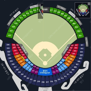 7월 1일 금요일 잠실야구장 LG(엘지) vs 롯데 경기 3루 네이비석 330 자리 2연석 or 3연석 판매합니다@@@