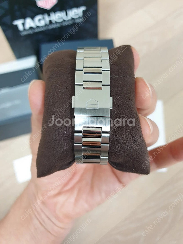 새상품급 태그호이어 신형 까레라 청판 39mm--6