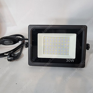 LED 30W 투광기 A급 투광등 캠핑등 작업등 / 방수스위치, 2M플러그 연결