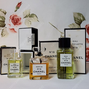 빈티지 No19 샤넬 퍼퓸 원액 /Parfum N⁰ 19 Chanel /샤넬 넘버 19 향수미니어쳐