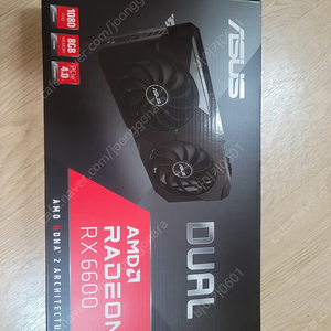 ASUS RX6600 판매합니다