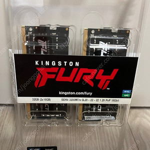 킹스톤 퓨리 FURY Impact 32GB (2x16GB) 3200MHz DDR4 CL20 노트북 메모리