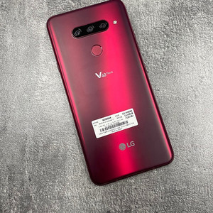 (SKT)LG V40 128기가 레드 상태좋은 단말기 8만원 판매합니다