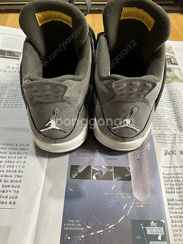 265 에어 조던4 쿨그레이--1