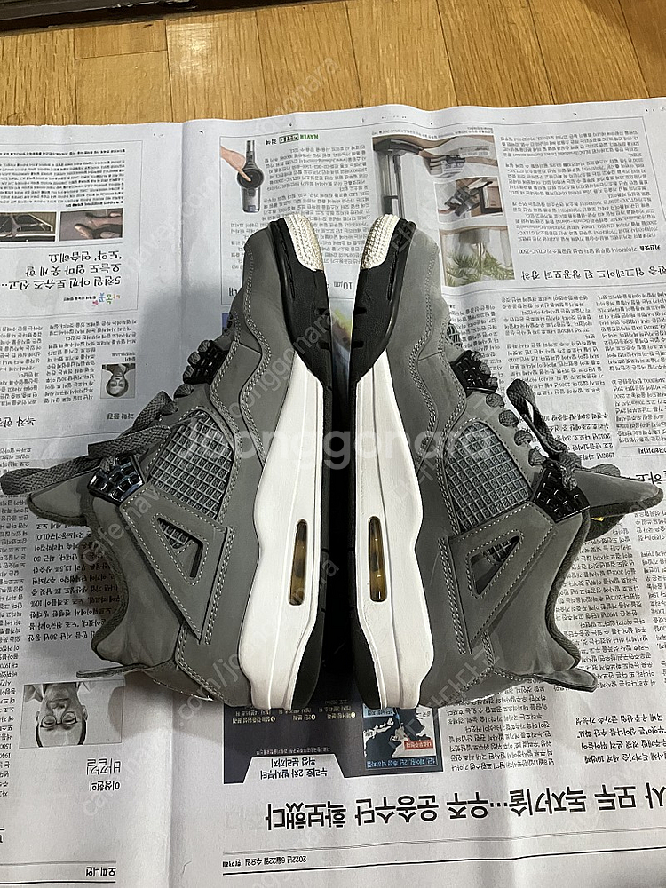 265 에어 조던4 쿨그레이--2