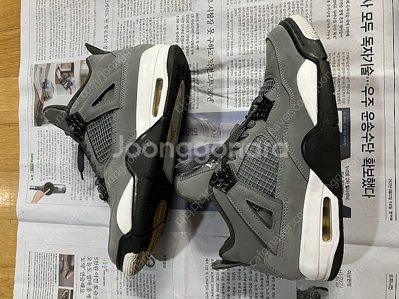 265 에어 조던4 쿨그레이--3