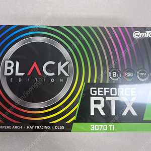 지포스 RTX 3070ti black edition(emTeK)