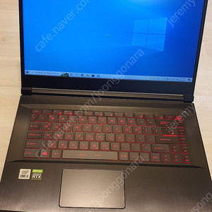 풀박스 MSI GF65 Thin 10UE-i5 게이밍 노트북 판매합니다.
